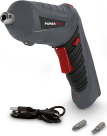 Power plus מברגה עם כבל POWE00014  3.6V USB