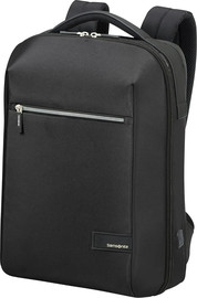 Samsonite תיק גב למחשב עם תא ללפטופ ״15.6 ויציאת USB מבית המותג SAMSONITE דגם Litepoint שחור