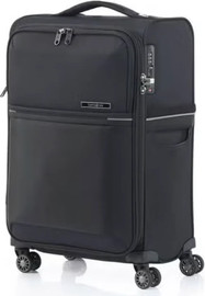 Samsonite מזוודה טרולי בד עליה למטוס ״20 קלה במיוחד 1.9 ק״ג מבית סמסונייט Samsonite דגם 73H Spinner צבע שחור