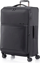 Samsonite מזוודה בינונית בד ״25 קלה במיוחד 2.8 ק״ג מבית סמסונייט Samsonite דגם 73H Spinner צבע שחור