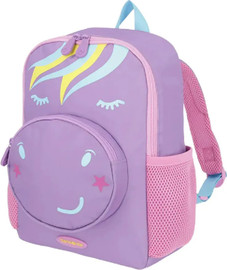 Samsonite תיק גן לילדים בעיצוב סוס פוני איכותי דגם Dream Rider Pony מבית המותג העולמי Samsonite סגול