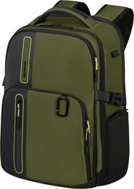 Samsonite תיק גב למחשב נייד 15.6' מסדרת הפרימיום של סמסונייט Samsonite Biz2go Backpack Daytrip צבע ירוק