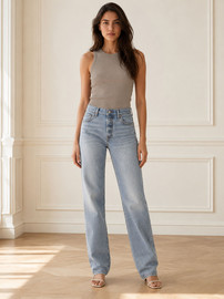 LEVI'S גינס ליוויס 501 90s Lightweight נשים - ליוויס - Blue