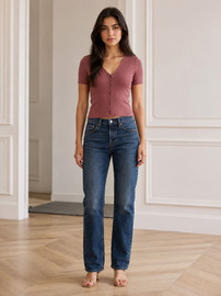 LEVI'S גינס ליוויס 501 Original Fit נשים - ליוויס - Blue