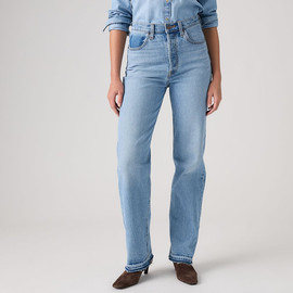 LEVIS ג'ינס ליוויס Ribcage Straight Full Length Recrafted נשים