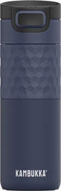 Kambukka כוס תרמית 500 מ"ל Etna Grip - כחול דנים Denim Blue