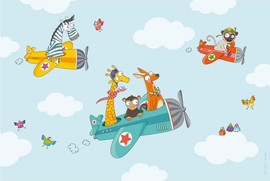 Finesse פלייסמט עננים צבעוני FLY WITH ME Placemat
