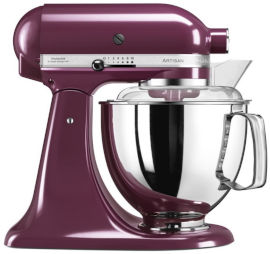 KitchenAid מיקסר מקצועי 2 קערות KitchenAid קיטשן אייד 5KSM175IBY/EBY אוכמניות