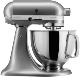 KitchenAid מיקסר מקצועי 2 קערות KitchenAid קיטשן אייד Artisan 5KSM175ECU כסוף