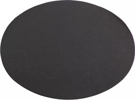 Tiseco פלסמט אובל שחור TROJA 33X45