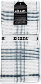 Tiseco מגבת מטבח Culinary Duo Leno 50x76 washed indigo, סט 3