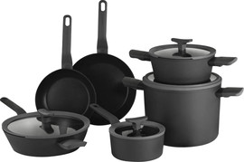 Berghoff סט 10 סירים ומחבתות cookware אפור כהה