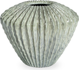 B-DECOR ואזה + בית עציץ ירוק ליים 45 ס"מ MONT BLANG