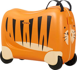 Samsonite מזוודת רכיבה  לילדים Dream Rider Ride-On מבית Samsonite דגם Tiger כתום