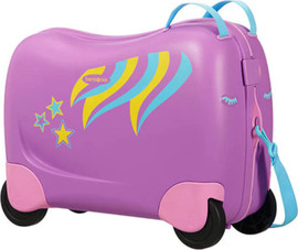 Samsonite מזוודת רכיבה לילדים Dream Rider Ride-On מבית Samsonite דגם Pony סגול