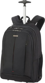Samsonite תיק עליה למטוס טרולי עם גלגלים ותא ללפטופ ״15.6 מבית samaonit דגם GUARDIT 2 שחור