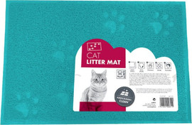 M-PETS שטיחון גומי למניעת פיזור חול 30/40 טורקיז