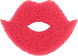 Utillife כרית קרצוף KISS אדום