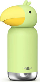 Utillife בקבוק ילדים תוכי ירוק 450 מ"ל
