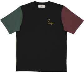 Sanjo חולצה קצרה יוניסקס 1954 Multicolor T-shirt Black