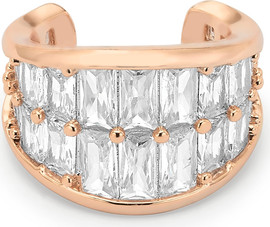 Le Bijou Gemma Mix Cuff עגיל קאף רוזגולד