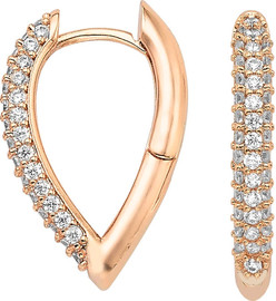 Le Bijou Teardrop Glow Pavé M עגלים רוזגולד