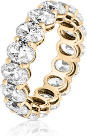 Le Bijou Oval Eternity Band טבעת זהב