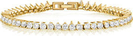 Le Bijou Classic Tennis  3mm צמיד זהב