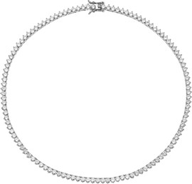 Le Bijou Tennis 3mm שרשרת רודיום