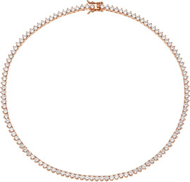 Le Bijou Tennis 3mm שרשרת רוזגוולד