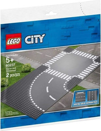 לגו לגו סיטי כביש עקומות וצומת דרכים 60237 - Lego