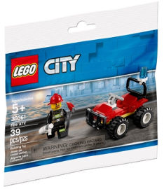 לגו טרקטורון כיבוי אש 30361 LEGO