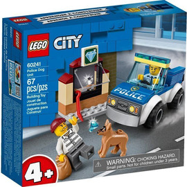 לגו לגו סיטי יחידת כלבים משטרתית 60241 - Lego