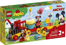 לגו לגו דופלו רכבת יום הולדת מיקי ומיני 10941 - Lego