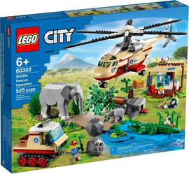 לגו לגו סיטי הצלת חיות בר 60302 - Lego