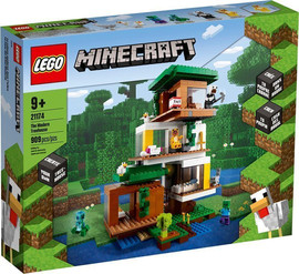 לגו לגו מיינקראפט בית עץ מודרני 21174 - Lego