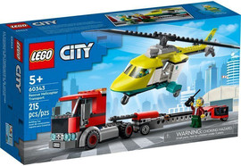 לגו לגו סיטי מוביל מסוק חילוץ 60343 - Lego