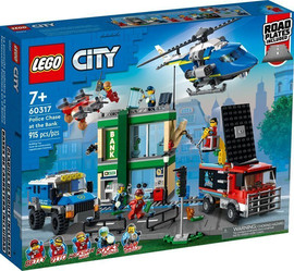 לגו לגו סיטי מרדף משטרתי בבנק 60317 - Lego