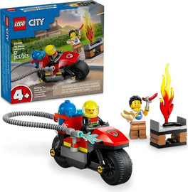 לגו לגו סיטי אופנוע חילוץ מאש 60410 - Lego