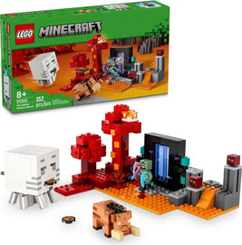 לגו לגו מיינקראפט - מארב הפורטל לנת’ר 21255 - Lego