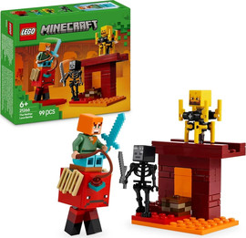 לגו לגו מיינקראפט קרב בנת’ר הלבה 21266 - Lego