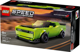 לגו לגו ספיד צ'מפיון מכונית מרוץ lego - Dodge Challenger SRT Hellcat 77237