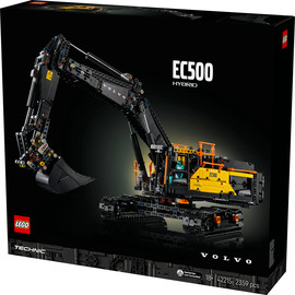 לגו לגו טכניק מחפר lego - Volvo EC500 Hybrid 42215