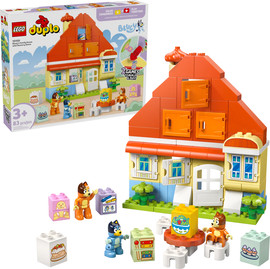 לגו לגו DUPLO Bluey – בית המשפחה של בלואי עם משחק זיכרון (10459)