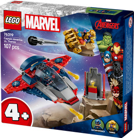 לגו לגו גיבורי על קפטן אמריקה נגד ת‘אנוס 76319 - Lego