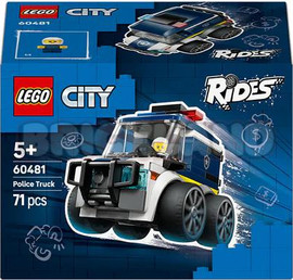 לגו לגו סיטי בנסיעה טנדר משטרתי 60481 - Lego