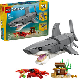 לגו קריאטור - כריש פרא עם תיבת אוצר LEGO 31381