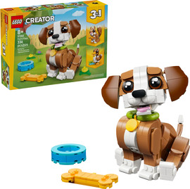 לגו קריאטור - חיות חמודות: כלבלב שובב LEGO 31382