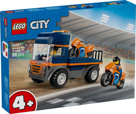 לגו לגו סיטי - משאית להובלת אופנועים 60491 Lego