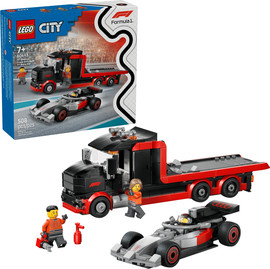 לגו לגו City – משאית עם מכונית מרוץ ®Audi F1 בתצוגת ®F1 (60493) LEGO